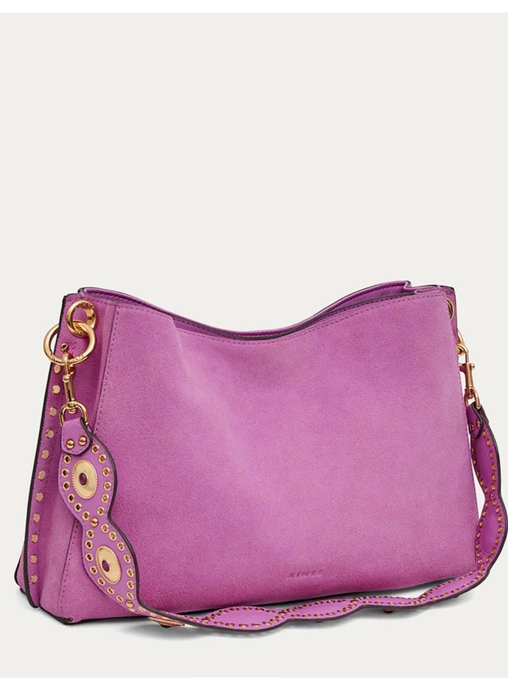 Aimee Kestenberg Roma Double Entry Shoulder Bloom Suede